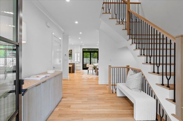 Interior, Recessed Lighting, Wood Texture Flooring