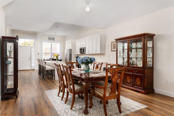 Dining room, Interior, Kitchen, Wood Texture Flooring