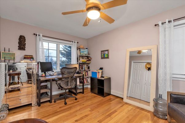 Home Office, Interior, Wood Texture Flooring