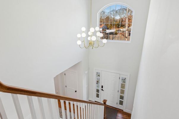 Chandelier, Interior, Wood Texture Flooring