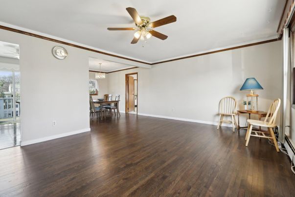 Dining room, Interior, Wood Texture Flooring