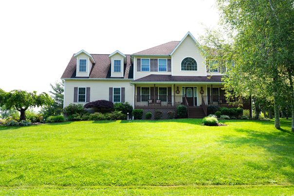 Backyard, Exterior, Facade, Farmhouse