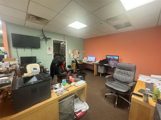 Home Office, Interior, Recessed Lighting