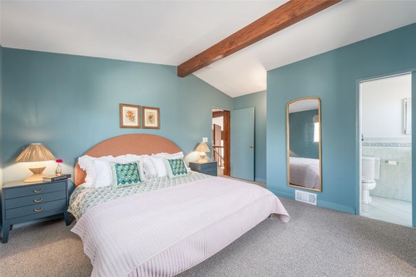 Bathroom, Bedroom, Interior, Wooden Beams