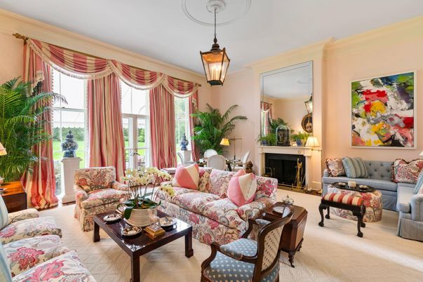 Fireplace, Interior, Living room, Pendant Lights