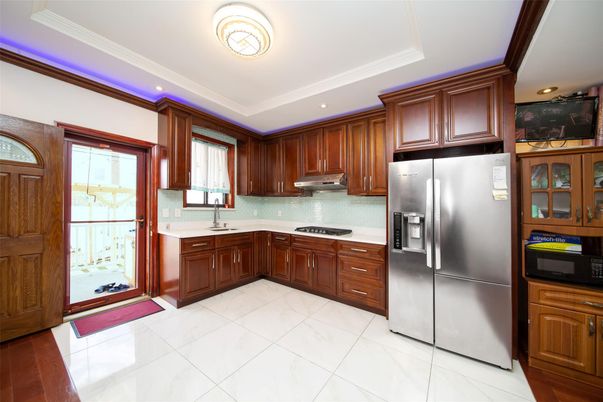 Interior, Kitchen, Recessed Lighting, Stainless Steel Appliances
