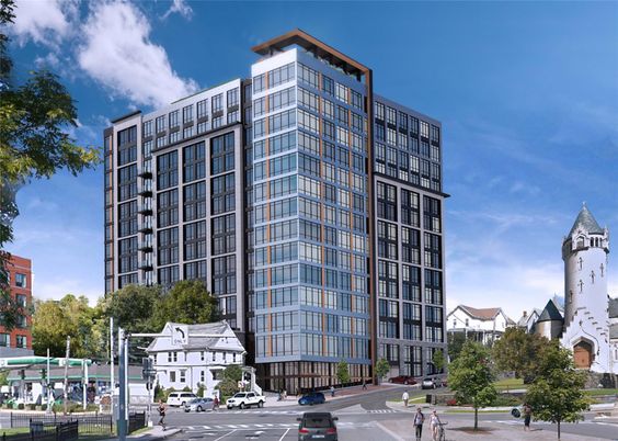Exterior, Facade, Highrise