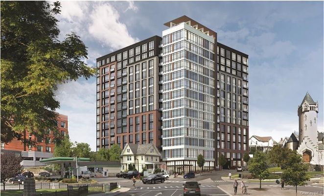 Exterior, Facade, Condo Building