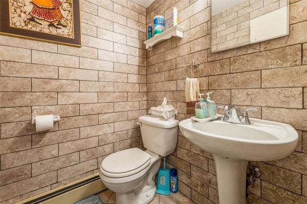 Bathroom, Interior, Stone Walls