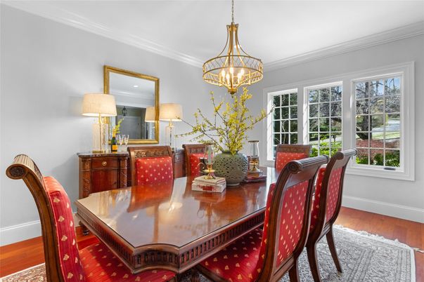Dining room, Interior, Wood Texture Flooring