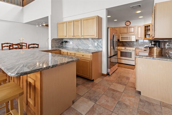 Interior, Kitchen, Recessed Lighting, Stainless Steel Appliances