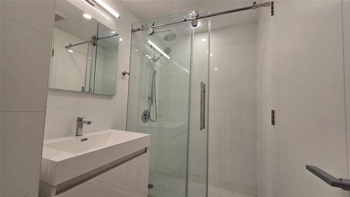 Bathroom, Glass Shower, Interior