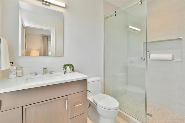 Bathroom, Glass Shower, Interior