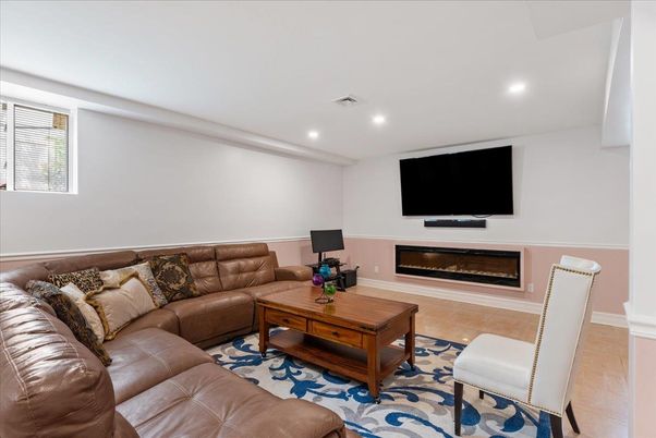 Fireplace, Interior, Living room, Recessed Lighting