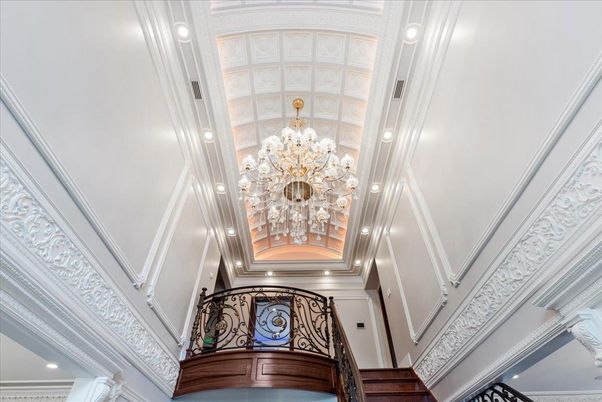 Chandelier, Interior, Recessed Lighting