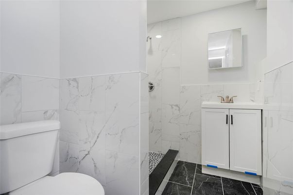 Bathroom, Interior, Marble Walls