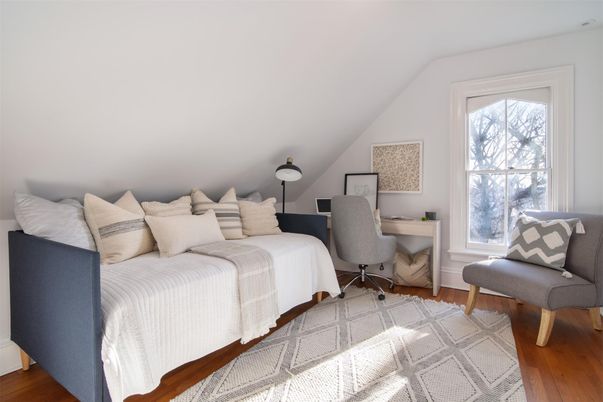 Bedroom, Home Office, Interior, Wood Texture Flooring