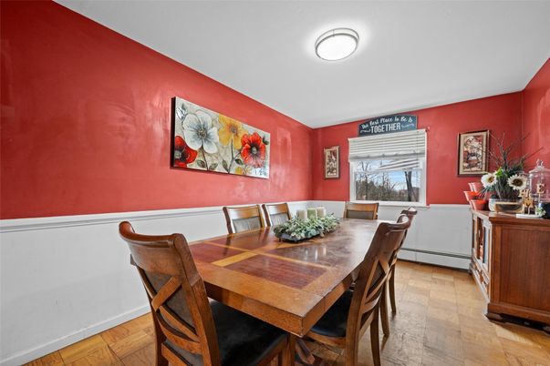 Dining room, Interior, Wood Texture Flooring