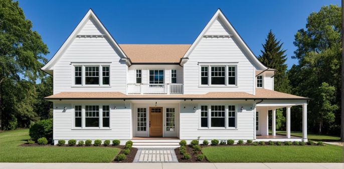 Exterior, Facade, Farmhouse