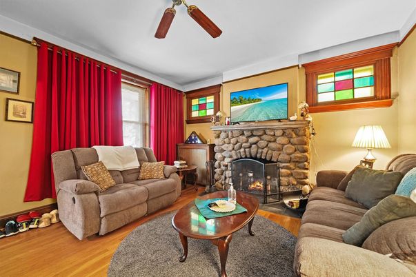 Fireplace, Interior, Living room, Wood Texture Flooring