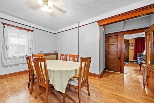 Dining room, Interior, Wood Texture Flooring