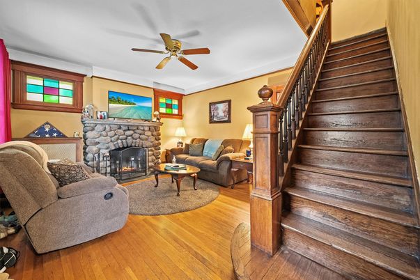 Fireplace, Interior, Living room, Wood Texture Flooring