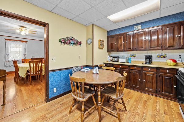 Dining room, Interior, Kitchen, Wood Texture Flooring