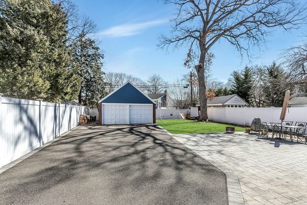 Backyard, Detached Garage, Exterior