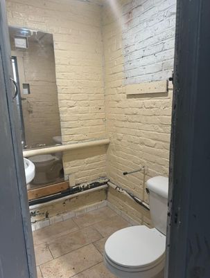 Bathroom, Interior, Stone Walls