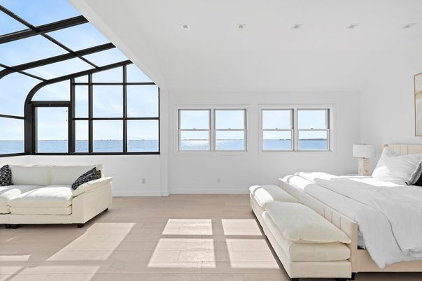 Bedroom, Interior, Water, Wood Texture Flooring