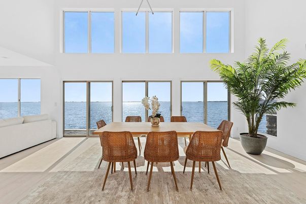 Dining room, Interior, Water, Wood Texture Flooring