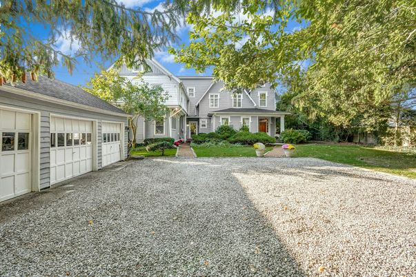 Attached, Backyard, Exterior, Facade, Cape Cod