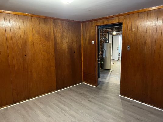 Empty room, Interior, Wood Texture Flooring, Wooden Walls