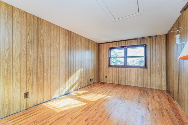 Empty room, Interior, Wood Texture Flooring, Wooden Walls