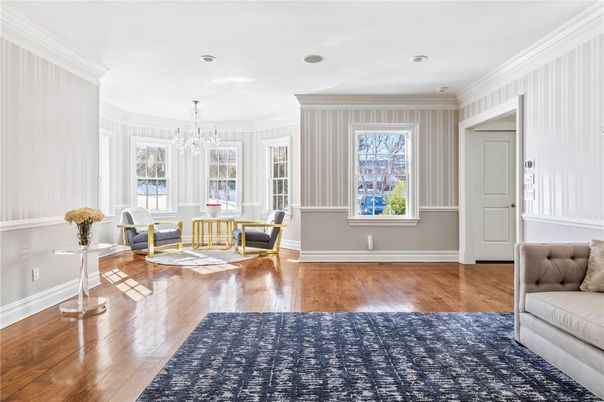 Chandelier, Interior, Recessed Lighting, Wood Texture Flooring