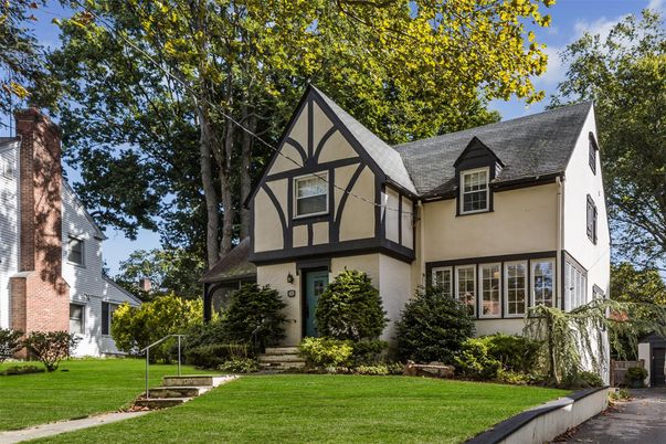 Exterior, Facade, Tudor Revival