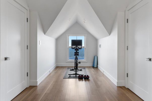 Fitness Equipment, Interior, Wood Texture Flooring