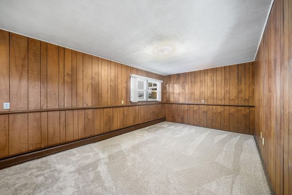 Empty room, Interior, Wooden Walls