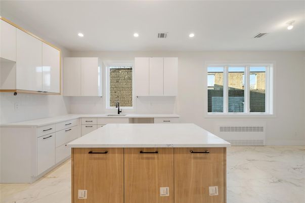Interior, Kitchen, Marble, Recessed Lighting