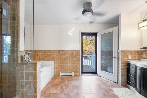 Bathroom, Glass Shower, Interior