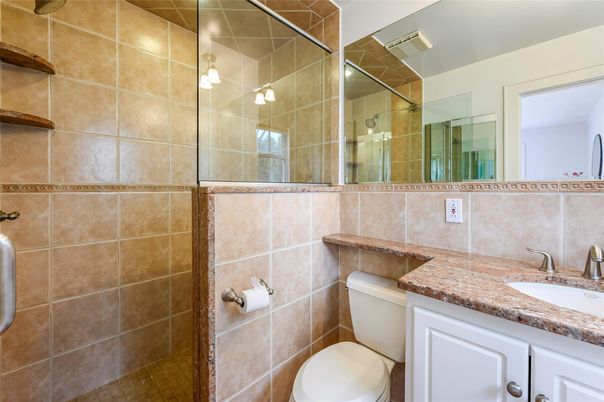 Bathroom, Glass Shower, Interior