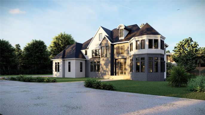 Backyard, Exterior, Facade, Queen Anne Victorian