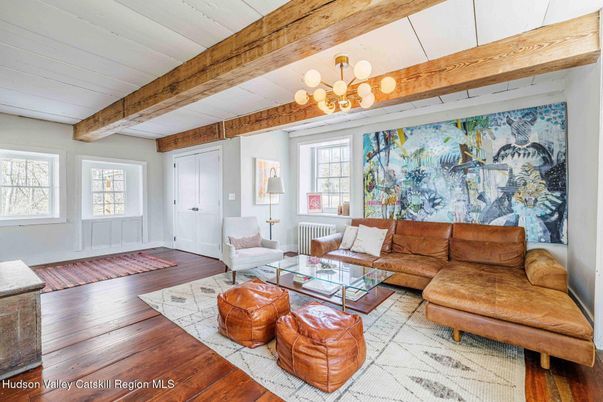Interior, Living room, Wooden Beams, Wood Texture Flooring