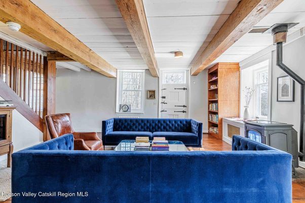 Interior, Living room, Wooden Beams, Wood Texture Flooring