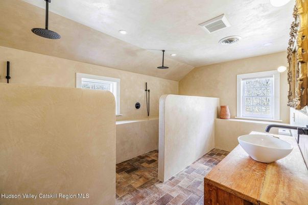 Bathroom, Free Standing Baths, Interior, Recessed Lighting