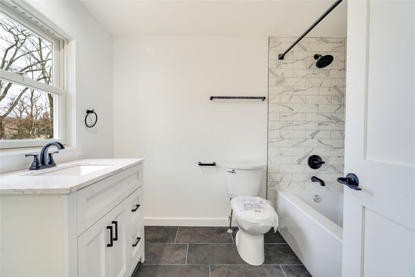 Bathroom, Interior, Marble Walls