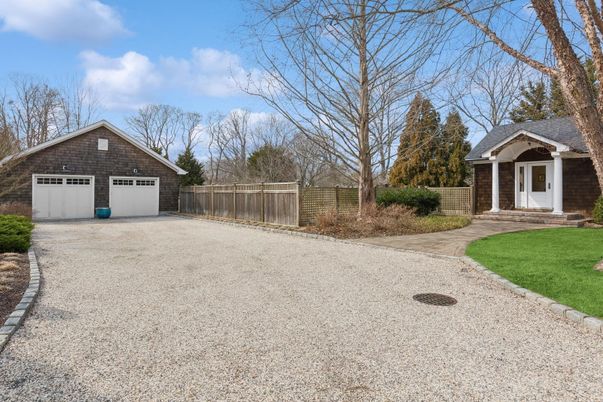 Backyard, Detached Garage, Exterior