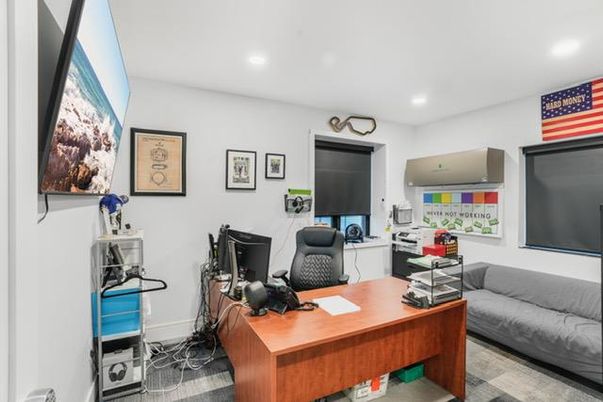 Home Office, Interior, Recessed Lighting