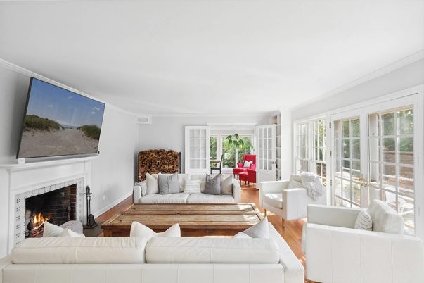 Fireplace, Interior, Living room, Wood Texture Flooring