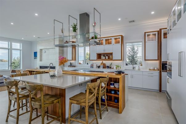 Interior, Kitchen, Pendant Lights, Recessed Lighting